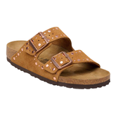 Birkenstock Arizona Rivet – Sandalo in Pelle Scamosciata con Rivetti