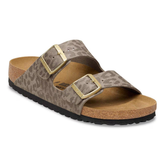 Birkenstock Arizona Synthetik – SYN Leo Grey Taupe Donna