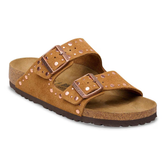 Birkenstock Arizona Rivet Suede Leather – Taupe