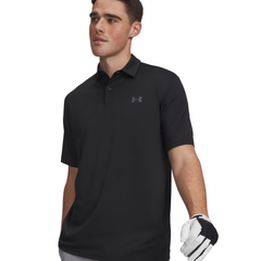 Under Armour UA Matchplay Polo Uomo Boundless Blue/Midnight Navy — Polo Tecnica Golf