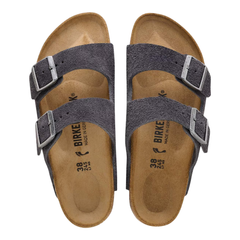 Birkenstock Arizona – Sandalo in Pelle Scamosciata con Dettagli Coordinati