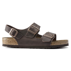 Birkenstock Milano – Sandalo in Pelle Nabuk Oliata