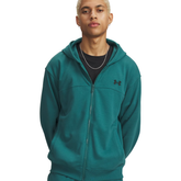 Under Armour UA Rival Lightweight Felpa Full Zip Uomo Rack Green/Black