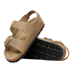Birkenstock Milano Big Buckle – Sandalo in Pelle Nabuk Oliata