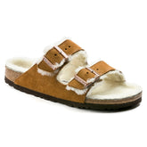 Birkenstock arizona shearling mink