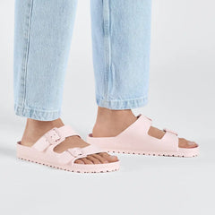 Birkenstock Arizona rose reptile EVA