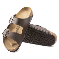 Birkenstock Arizona dark brown - calzata larga