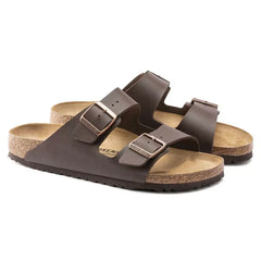 Birkenstock Arizona dark brown - calzata larga