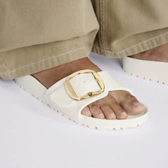 Birkenstock Madrid Big Buckle eggshell EVA