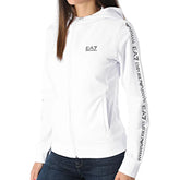 Felpe EA7 Shiny con zip donna
