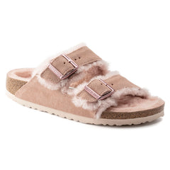 Birkenstock Arizona shearling light rose