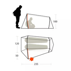 Tenda da campeggio Ferrino LIGHTENT 2 PRO