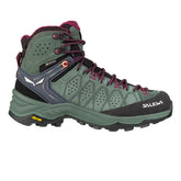 Scarponi Salewa Alp Trainer 2 Mid Gtx duck green Donna