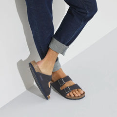 Birkenstock Arizona desert dust indigo blue