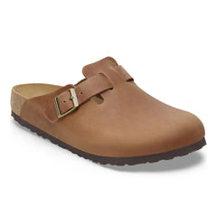 Birkenstock Boston cognac oiled leather