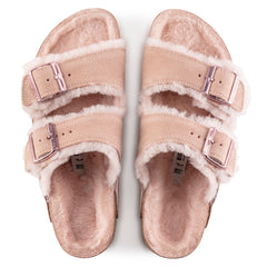 Birkenstock Arizona shearling light rose