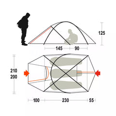 Tenda da campeggio Ferrino PILIER 3