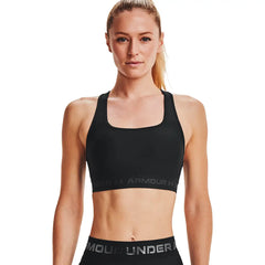 Top Under Armour Cross Back Mid Donna