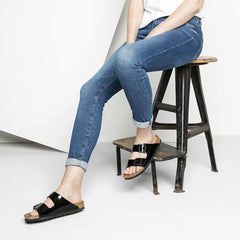 Birkenstock Arizona black patent
