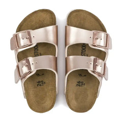 Birkenstock Arizona electric metallic copper Bambina