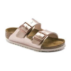 Birkenstock Arizona electric metallic copper Bambina