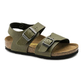 Birkenstock New York pull up olive Bambino