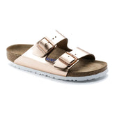 Birkenstock Arizona metallic copper