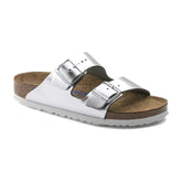 Birkenstock Arizona metallic silver