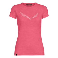 T-shirt Salewa Solidlogo donna