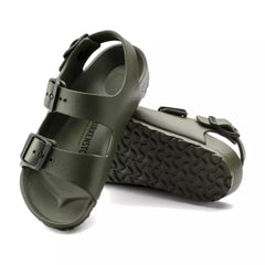 Birkenstock Milano Eva khaki Bambino