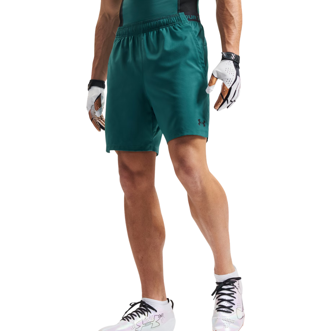 Under Armour UA Vanish Woven DC Shorts Uomo Ultimate Black/Bittersweet Pink — Pantaloncini Allenamento Asciugatura Rapida