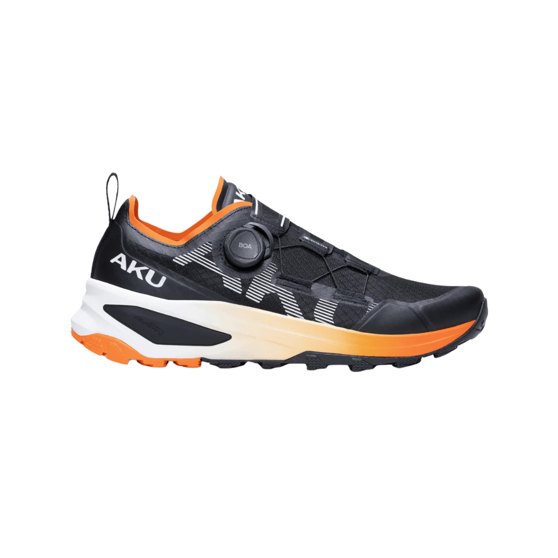 AKU Furiosa BOA GTX Nero‑Arancio – Scarpe Fast Hiking Uomo