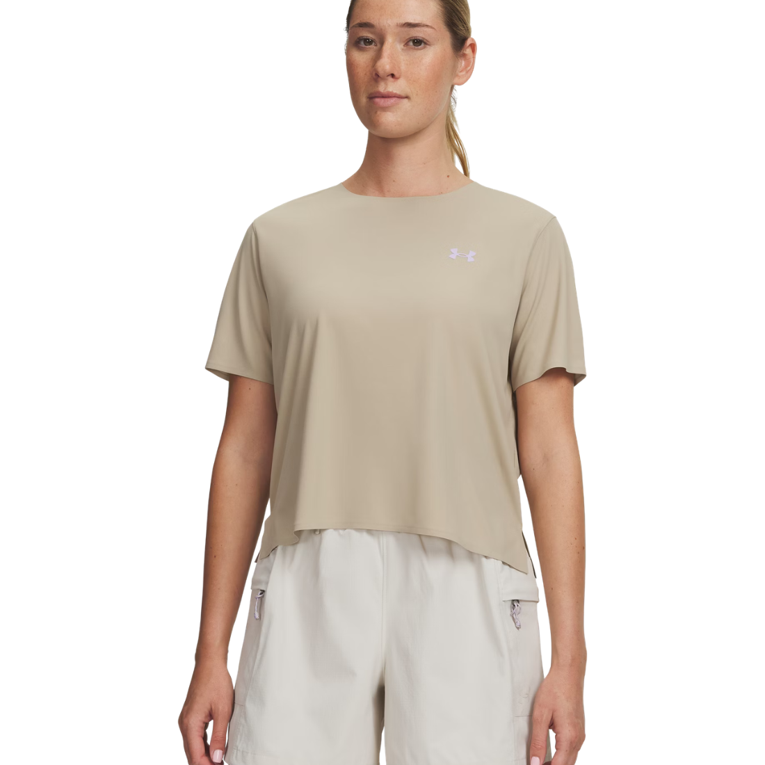 Under Armour UA Explor Trail Run Ultra Lightweight – Maglia Running Donna Maniche Corte Trail
