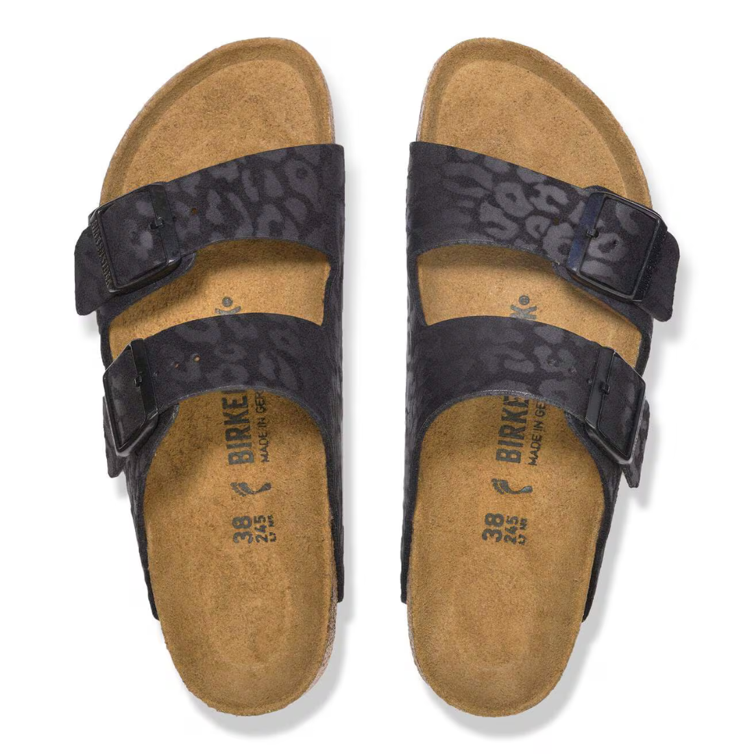 Birkenstock Arizona – Sandalo in Materiale Sintetico con Stampa Leopardata