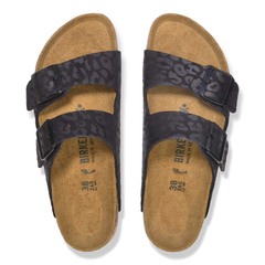 Birkenstock Arizona – Sandalo in Materiale Sintetico con Stampa Leopardata
