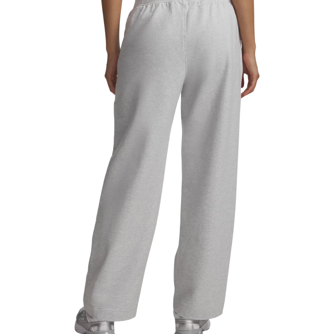 Pantaloni Under Armour UA Sport Terry Trend Donna Halo Gray Light Heather/Black — French Terry Leggero
