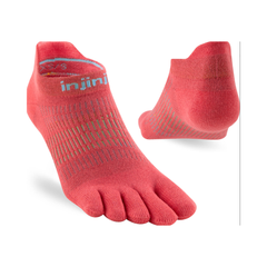 Injinji Women's Run Lightweight No-Show EcoMade – Calze a Cinque Dita Donna
