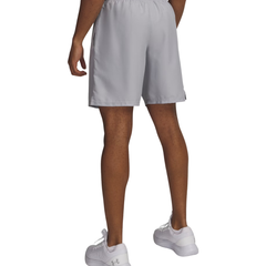 Under Armour UA Tech Woven Wordmark Shorts 21 cm Uomo Rack Green/Black - Pantaloncini Allenamento