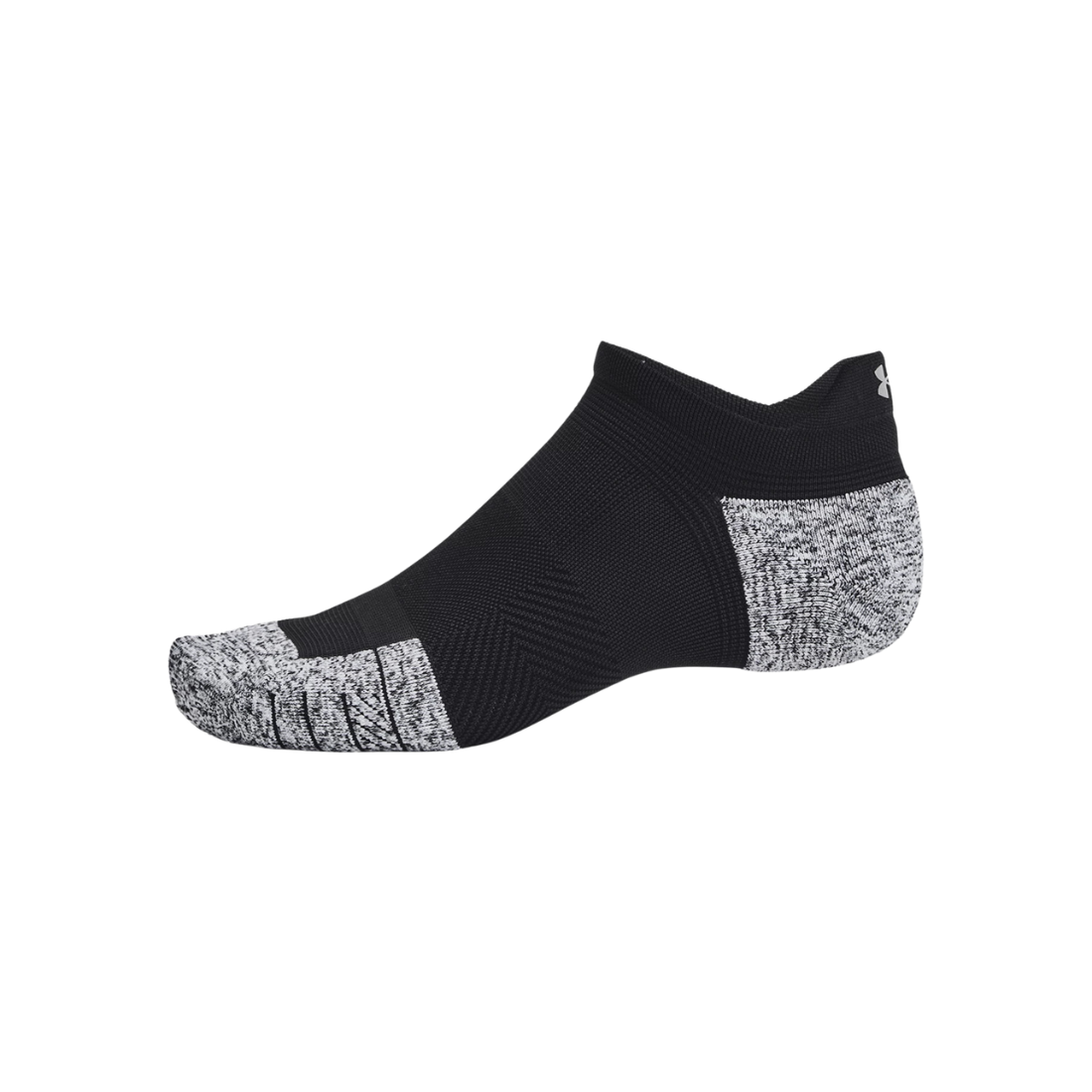 Calze Running Under Armour ArmourDry Run Cushion No Show Unisex - Confezione 3 Paia Black/Pitch Gray