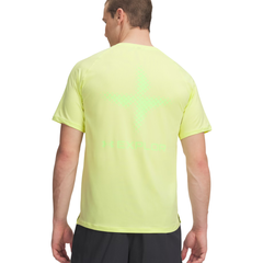 Under Armour UA Explorer Trail Run Graphic – T-Shirt Trail Running Uomo Verde