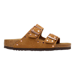Birkenstock Arizona Rivet – Sandalo in Pelle Scamosciata con Rivetti