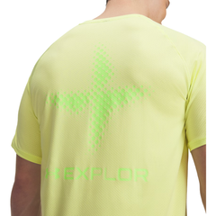 Under Armour UA Explorer Trail Run Graphic – T-Shirt Trail Running Uomo Verde