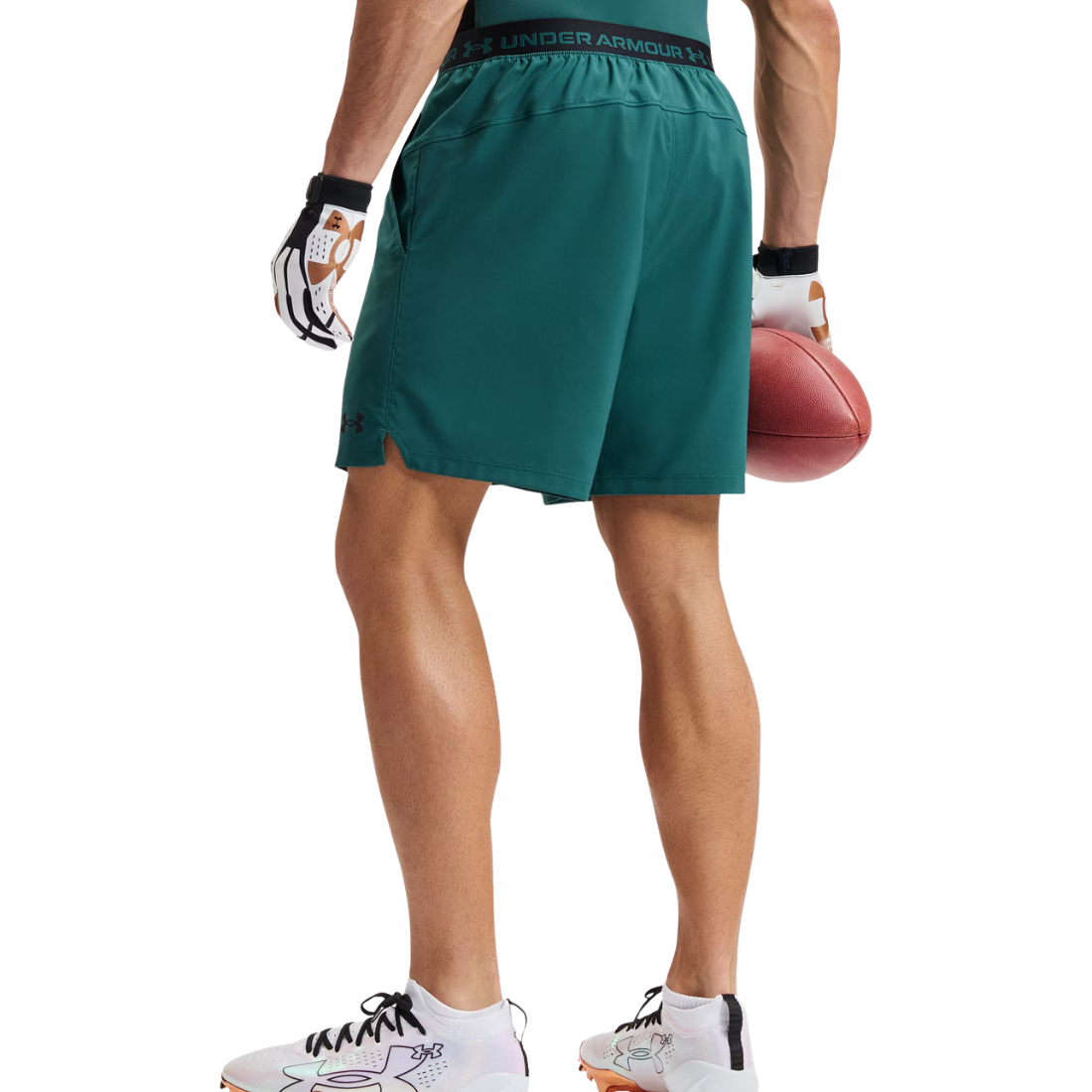 Under Armour UA Vanish Woven DC Shorts Uomo Ultimate Black/Bittersweet Pink — Pantaloncini Allenamento Asciugatura Rapida