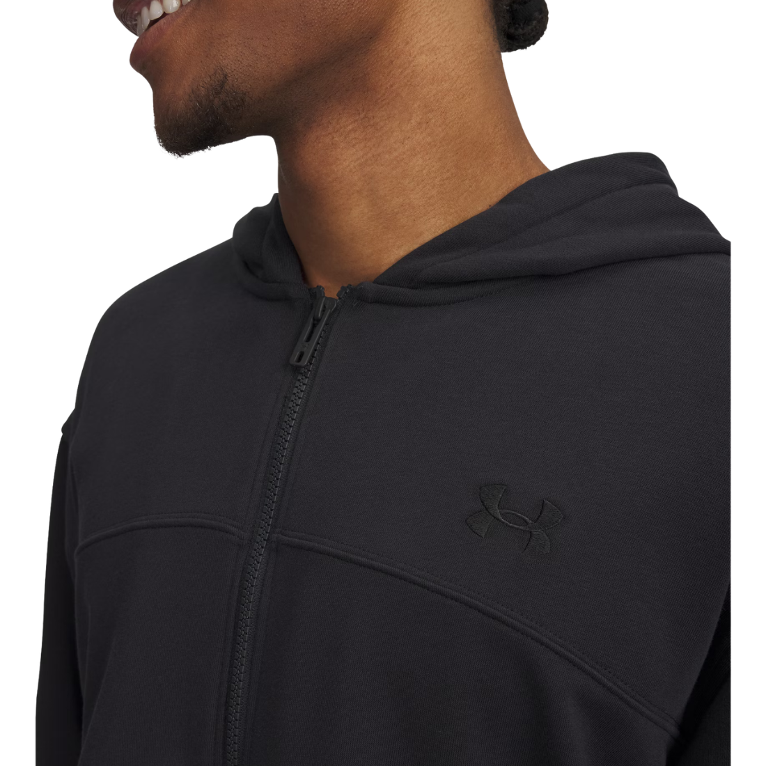 Under Armour UA Rival Lightweight Felpa Full Zip Uomo Rack Green/Black