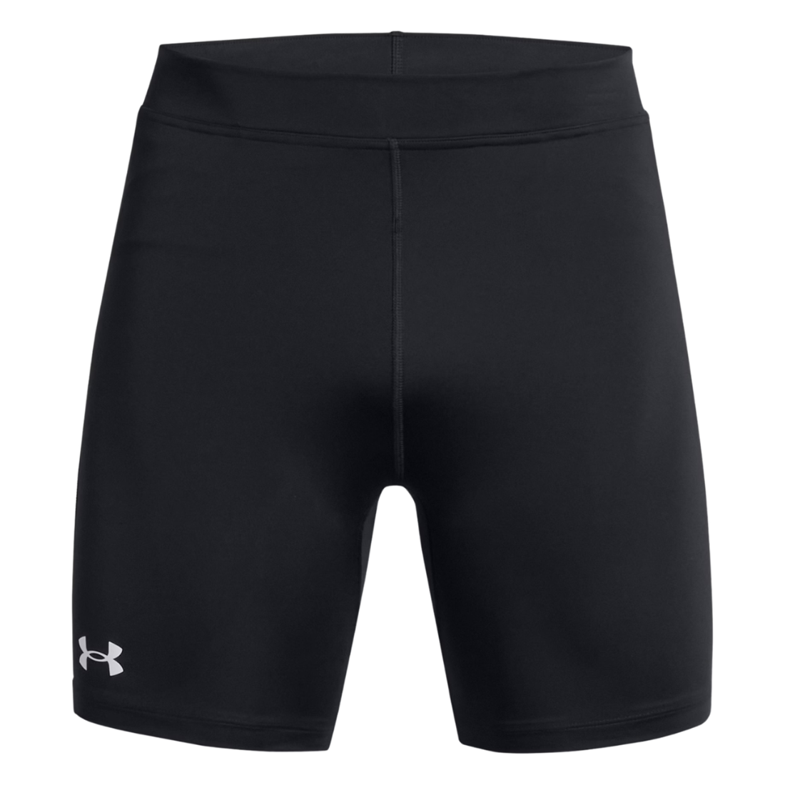 Under Armour UA Launch Calzamaglia ½ Uomo Black/White – Pantaloncino Running 20cm Compressione Leggera