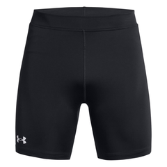 Under Armour UA Launch Calzamaglia ½ Uomo Black/White – Pantaloncino Running 20cm Compressione Leggera