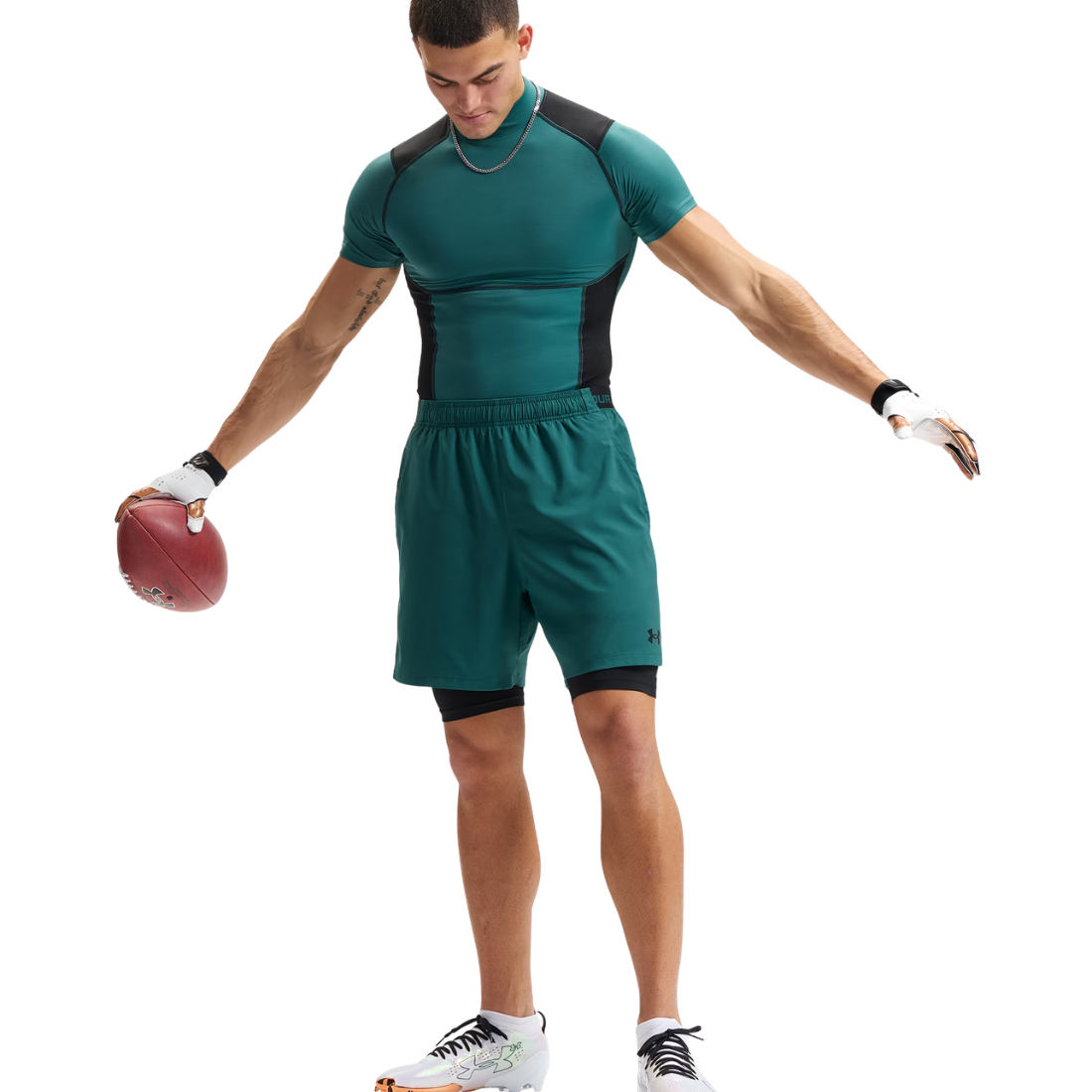 Under Armour UA Vanish Woven DC Shorts Uomo Ultimate Black/Bittersweet Pink — Pantaloncini Allenamento Asciugatura Rapida