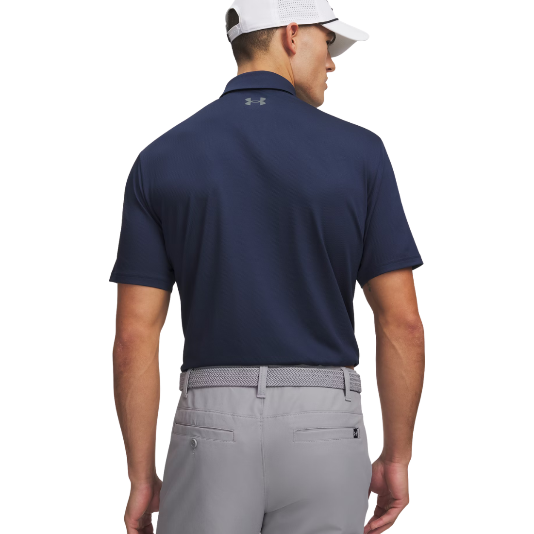 Under Armour UA Matchplay Polo Uomo Boundless Blue/Midnight Navy — Polo Tecnica Golf