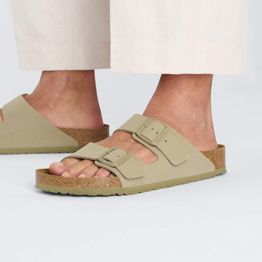 Birkenstock Arizona Birko-Flor -Faded Khaki