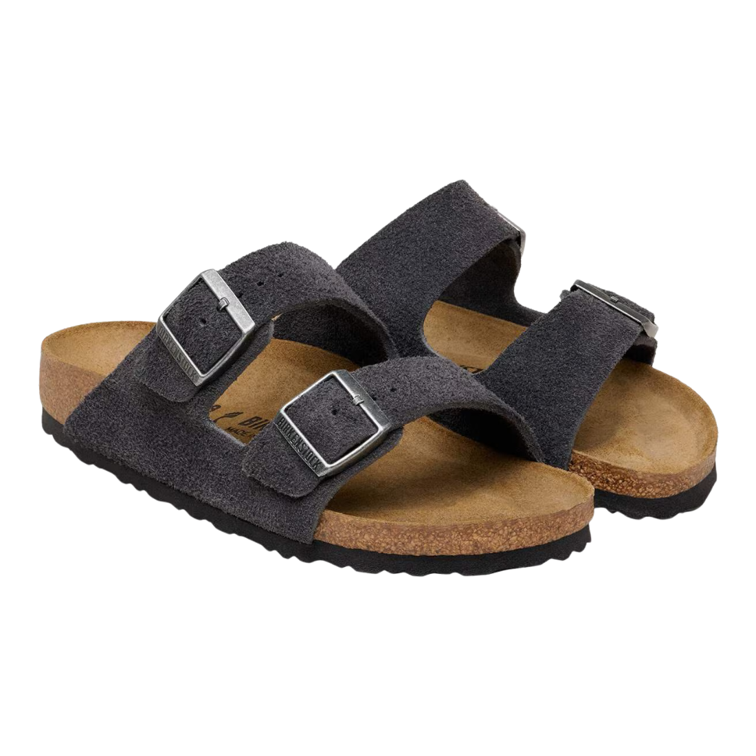 Birkenstock Arizona – Sandalo in Pelle Scamosciata con Dettagli Coordinati